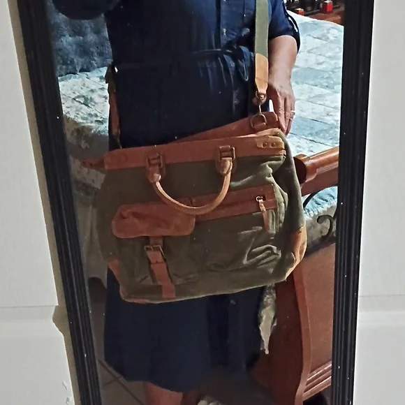 UGG  Leather and canvas Men's Bag - Picture 12 of 12